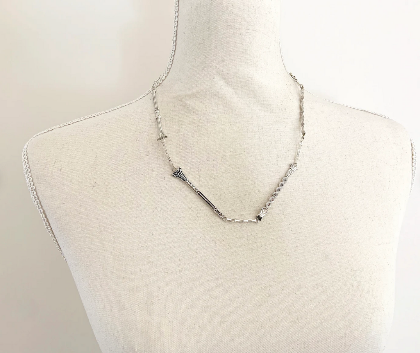 Spoon Handle Chain Necklace