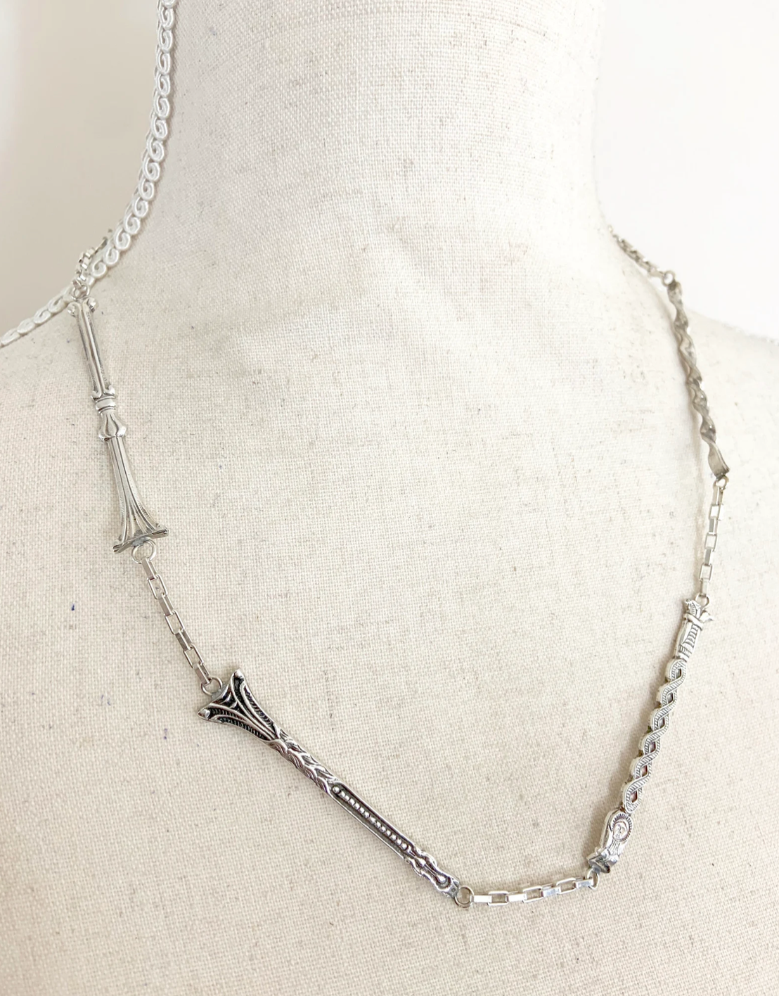 Spoon Handle Chain Necklace