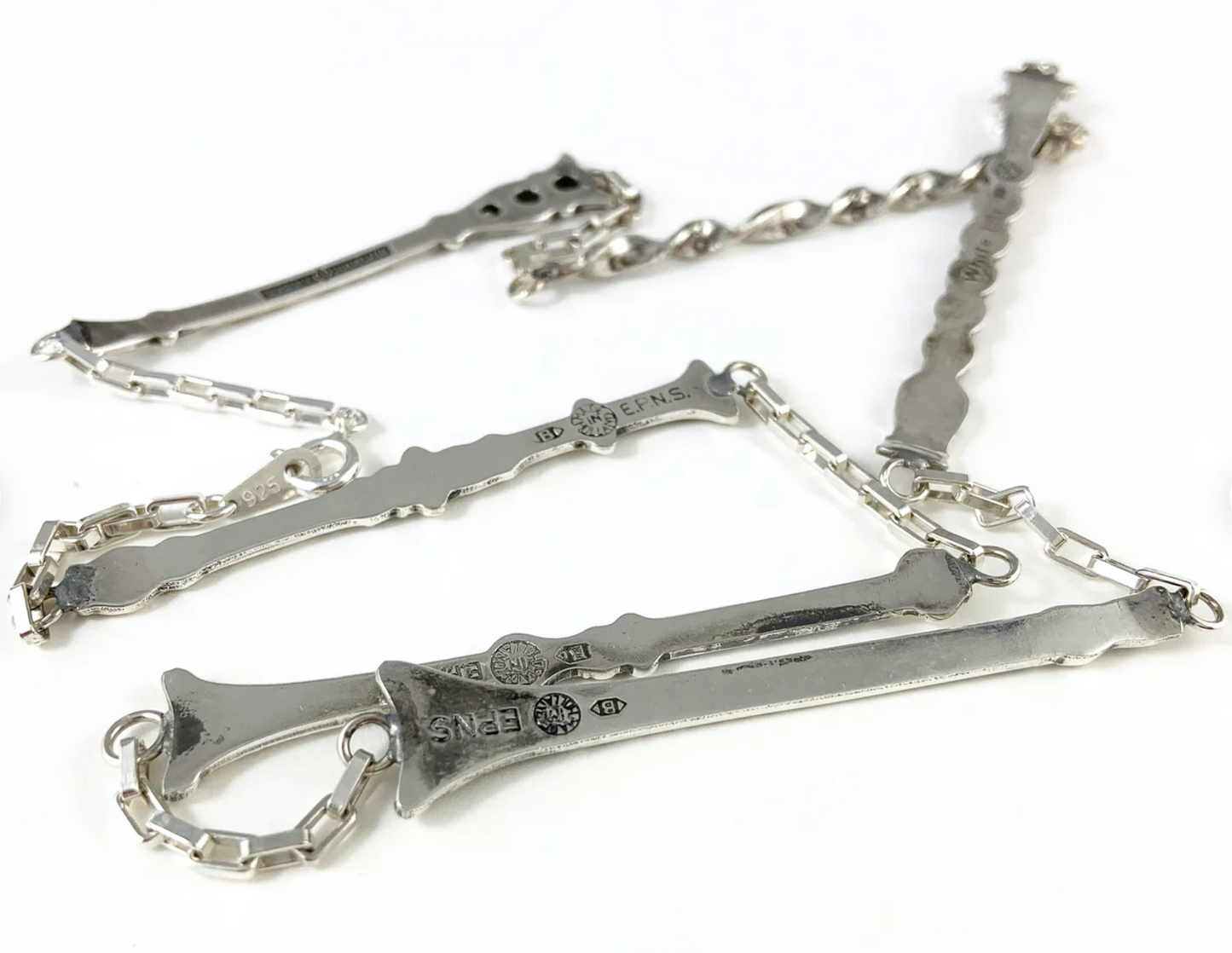 Spoon Handle Chain Necklace