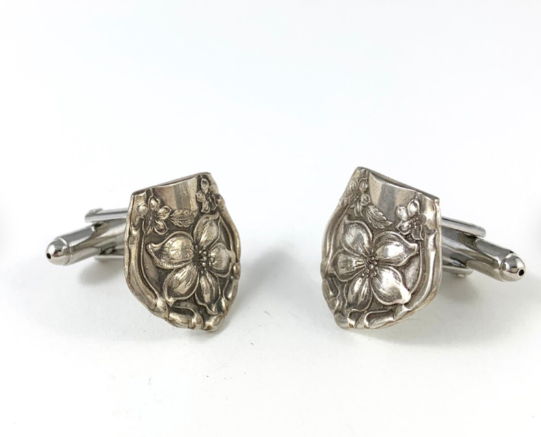 Vintage Silver Spoon Cufflinks