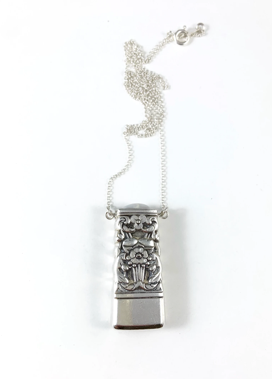 Pearl and Knife Necklace