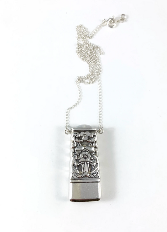 Pearl and Knife Necklace