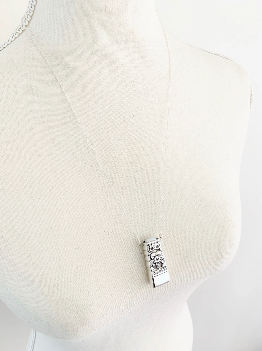 Pearl and Knife Necklace
