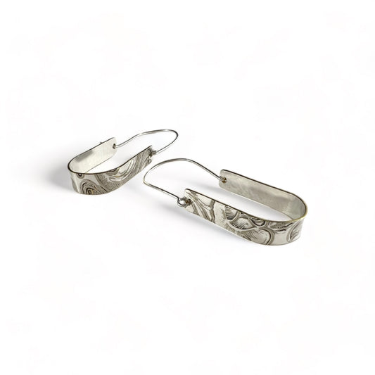 Silver Hoop Earrings