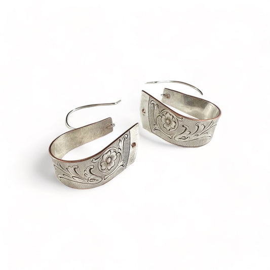 Silver Hoop Earrings